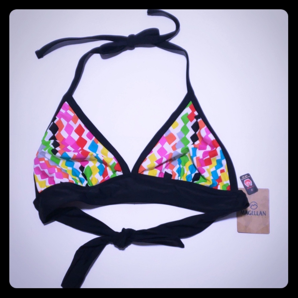 NWT Magellan Bikini Swimsuit Top Sz 4
